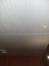 Ceilings and walls pressure washed clean
