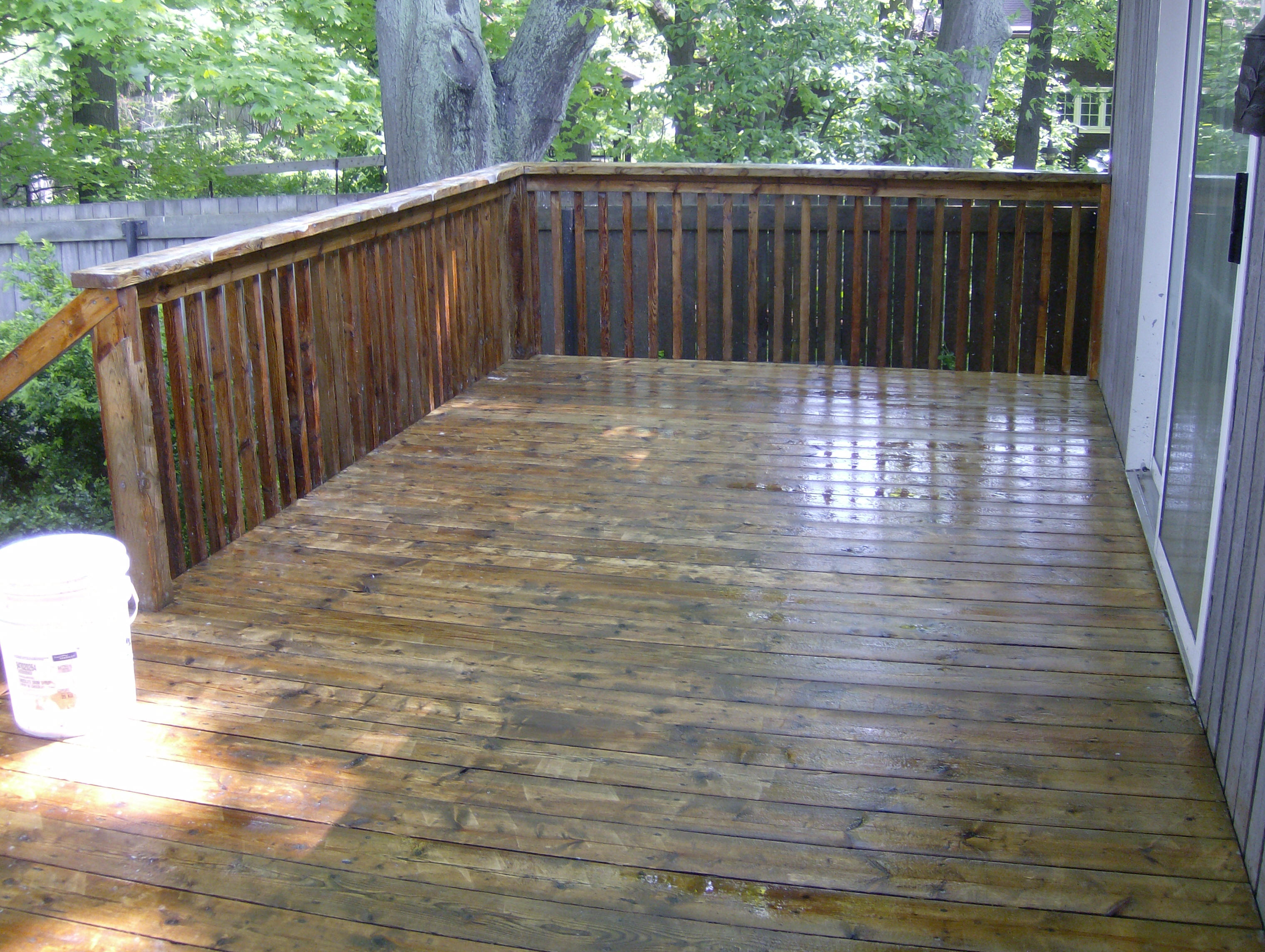 Deck Cleaning by Clean N Scrub