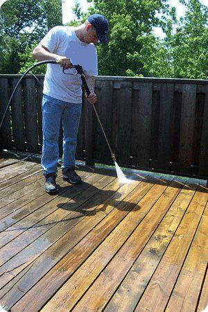 Deck Cleaning